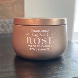 Trader Joe’s Rose Scented Candle